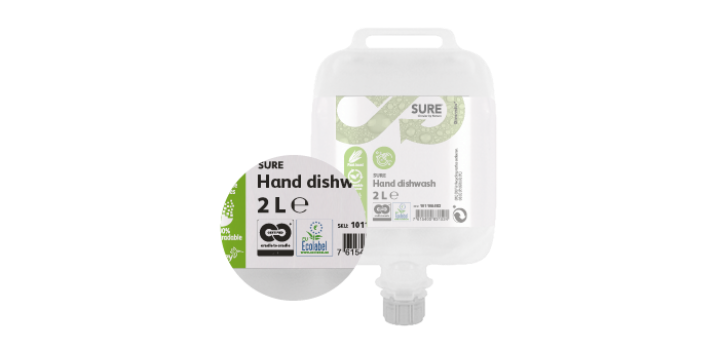 Eu ecolabel certified cleaning product